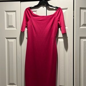 Off the shoulder pink dress. With tag